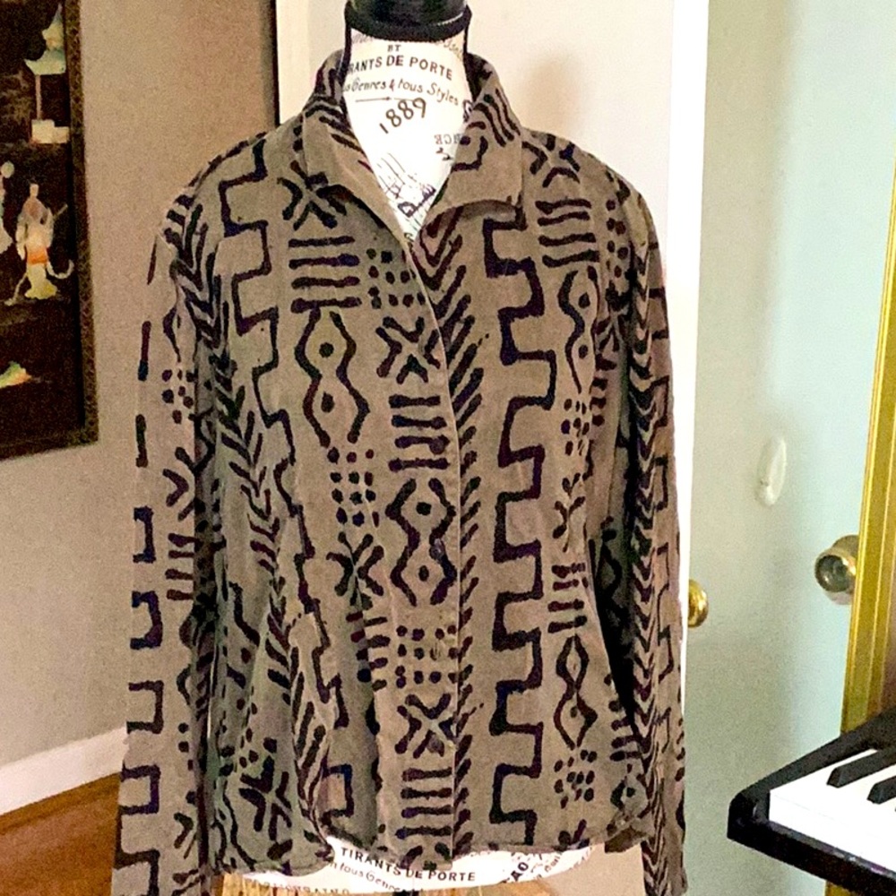 Long sleeve blouse